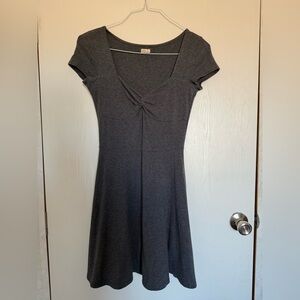 Hollister Charcoal Mini Dress